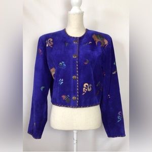 Vintage Char Santa Fe Suede Jacket